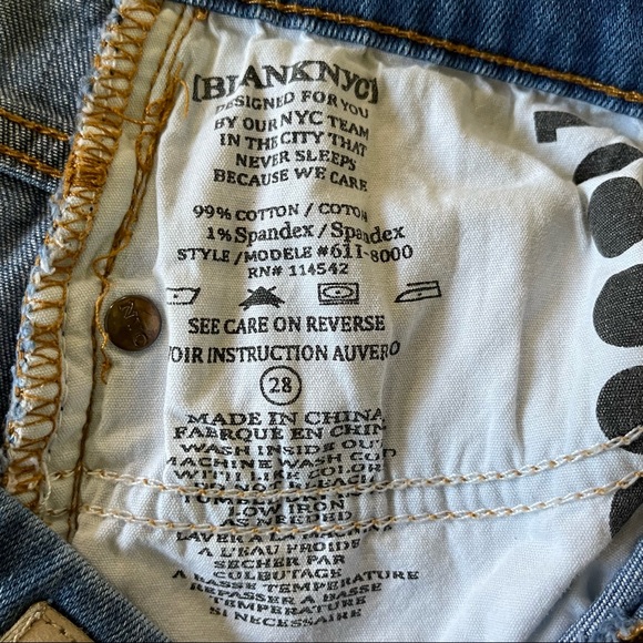 BLANKNYC Jean Shorts 28 - Picture 7 of 9